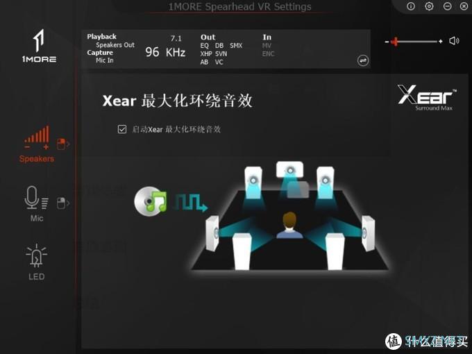 7.1声道、灯光污染、听声辨位：1More Spearhead VRX H1005使用体验