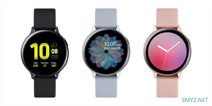 加入旋转触摸操作和LTE连接：三星默默发布 Galaxy Watch Active2 智能手表