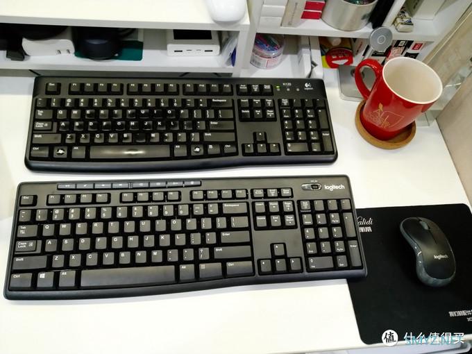 为了让家里和办公室键盘布局一样，选择入手罗技MK270键鼠套装