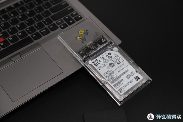 小物评测 篇二十八：一秒变移动硬盘，全透明款毕亚兹移动硬盘盒2.5英寸评测