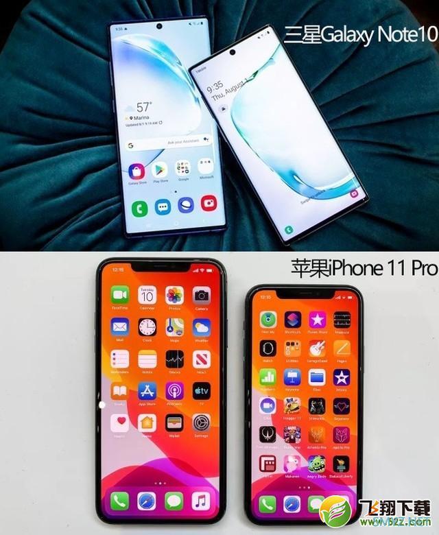 苹果iphone11和三星note10区别对比实用评测