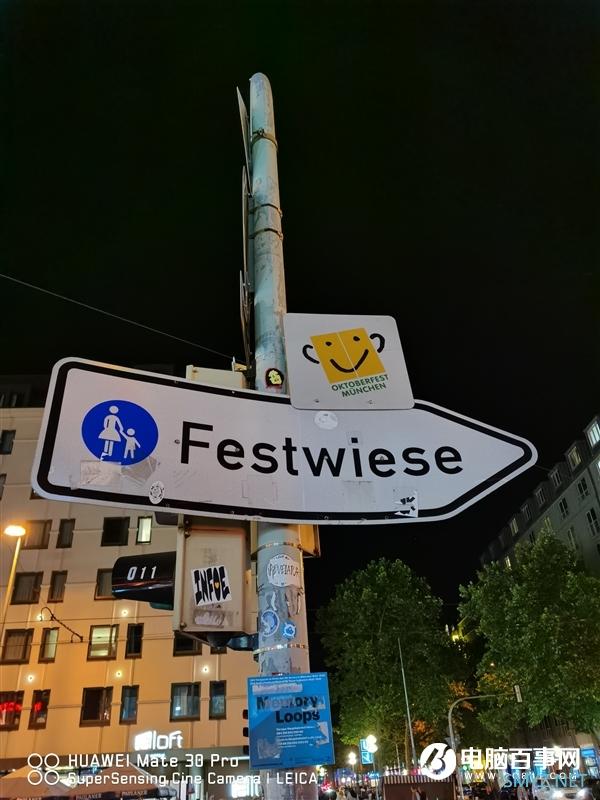 徕卡超感光四摄初体验：华为Mate 30 Pro夜景实拍样张