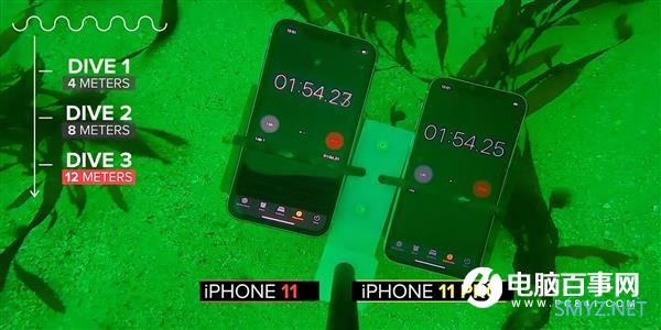 iPhone 11系列防水性能被低估？12米下依然没有进水死机