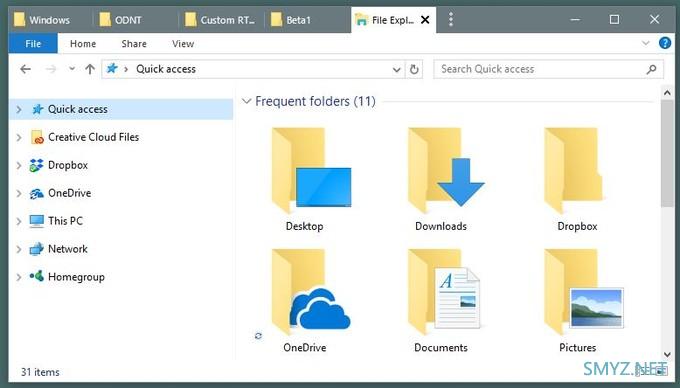 将浏览器的「标签式」窗口切换功能，应用到 Windows 桌面程序上