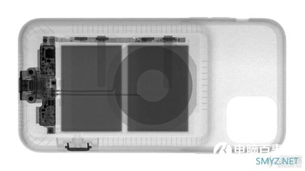 用X光看穿iPhone 11智能电池壳是如何干活的