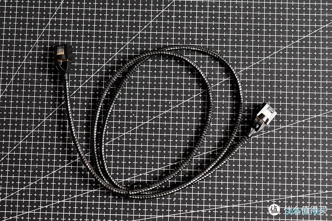 绿联（UGREEN）超六类网线 CAT6a类 1米 开箱简评