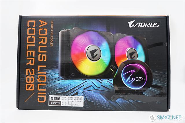 技嘉AORUS LIQUID COOLER 280mm一体式水冷——自定义冷头小试！