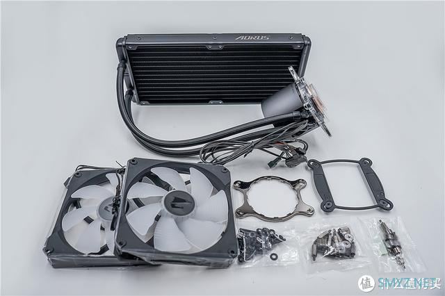 技嘉AORUS LIQUID COOLER 280mm一体式水冷——自定义冷头小试！