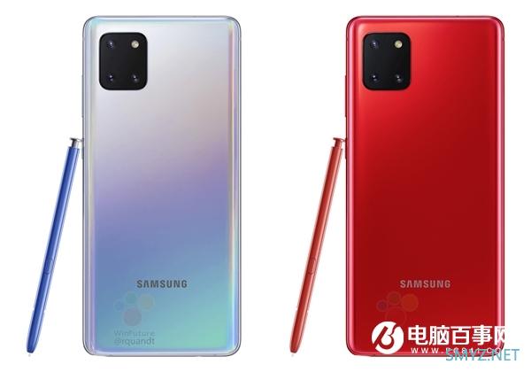 三星Galaxy Note10 Lite曝光：保留S Pen、打孔屏+后置三摄