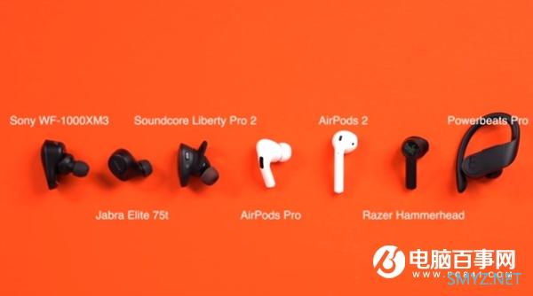 外媒横评七款真无线蓝牙耳机：苹果AirPods Pro碾压式夺冠