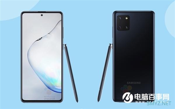 三星Galaxy Note10 Lite曝光：保留S Pen、打孔屏+后置三摄