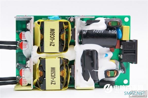 拆解报告：SABRENT 100W 8口PD快充充电器AX-ADPD