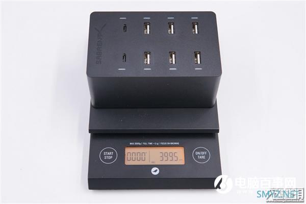 拆解报告：SABRENT 100W 8口PD快充充电器AX-ADPD