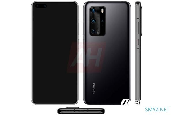 华为P40 Pro 360度曝光：5200万主摄、100倍变焦、5款配色