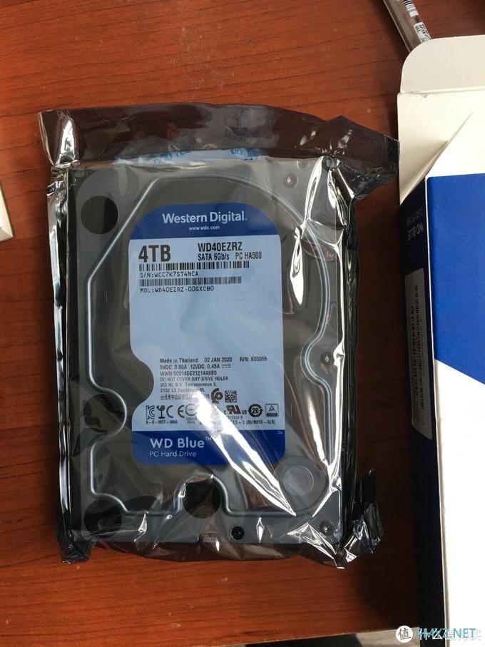 晒物评测 篇五十一：5M每秒的SSD拿去送修了，于是我买了个4T机械硬盘！西数蓝盘4T机械硬盘开箱
