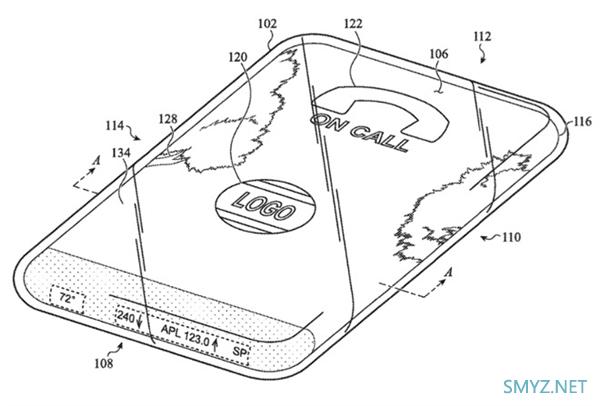 专利泄密：苹果研究iPhone新设计 机身全部都是屏