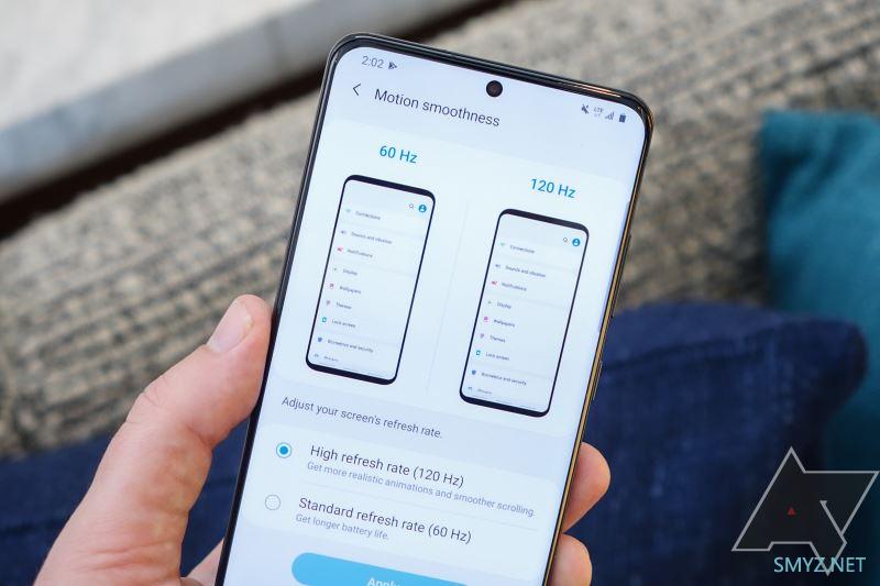 三星Galaxy S20 Ultra续航怎么样 60Hz 和 120Hz 刷新率续航测试