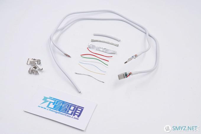 小米10 Pro原装USB-A to C数据线拆解：里面到底有啥不一样？