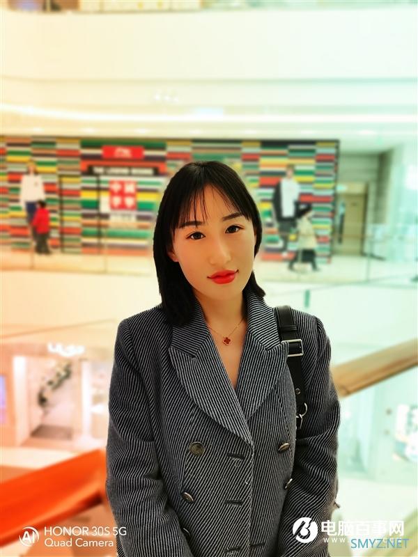 顶级旗舰同款ISP加持！荣耀30S拍人体验：感受3倍光变美拍