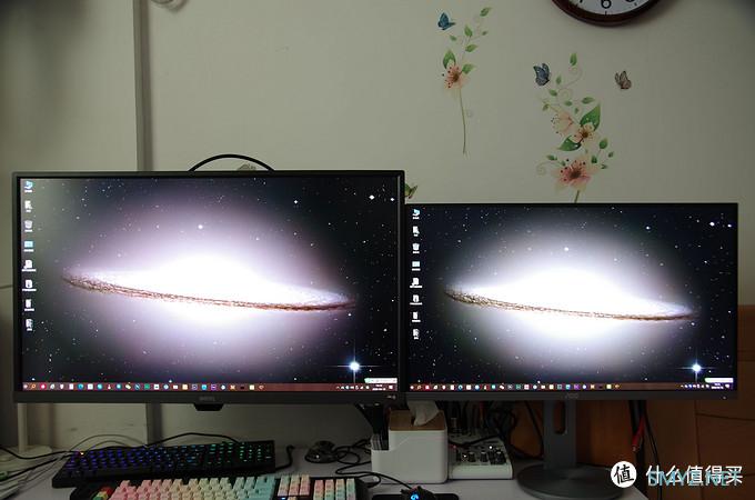 40张图片对比终结4K VA和IPS孰优孰劣问题——BenQ EW3270U开箱和初步使用心得