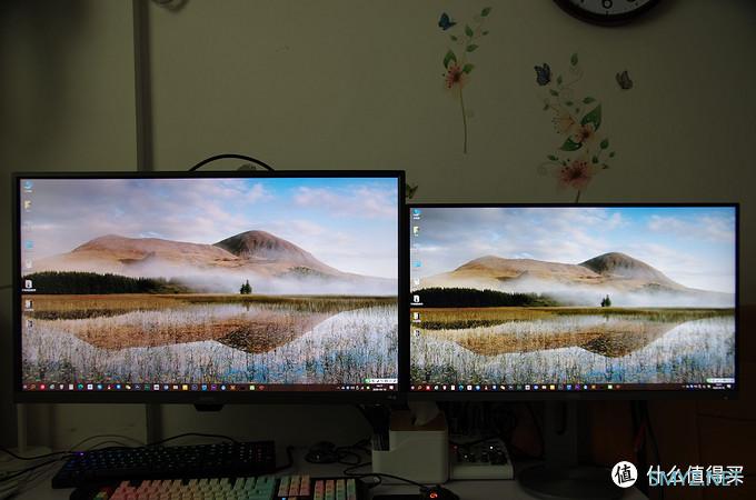 40张图片对比终结4K VA和IPS孰优孰劣问题——BenQ EW3270U开箱和初步使用心得