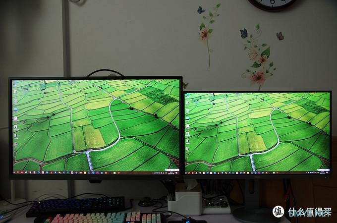 40张图片对比终结4K VA和IPS孰优孰劣问题——BenQ EW3270U开箱和初步使用心得