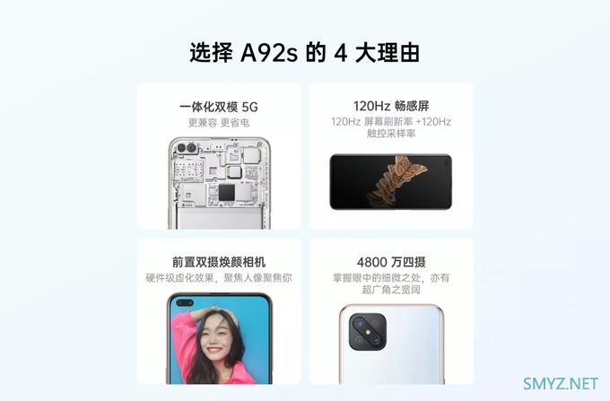 MTK天玑芯片终成真：OPPO A92s 5G手机预售开启，120Hz LCD屏 售价2199元起