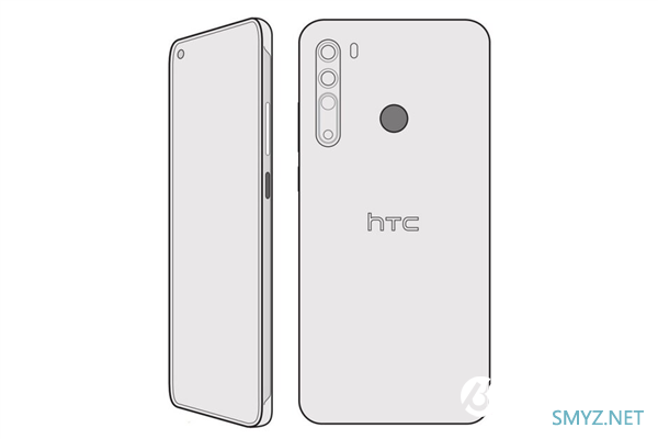 挖孔屏+四摄 HTC Desire 20 Pro首曝：神似背部指纹版米10