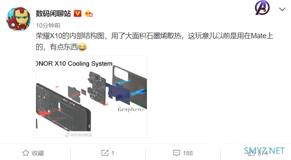 荣耀X10大曝光：6500米珠峰5G狂飙1617Mbps 还有石墨烯散热