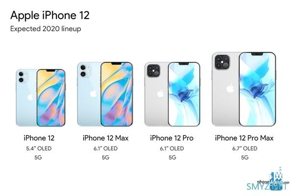 iPhone 12最新爆料汇总：6GB内存、4400mAh电池、120Hz高刷