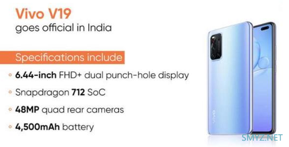 vivo V19相关信息曝光