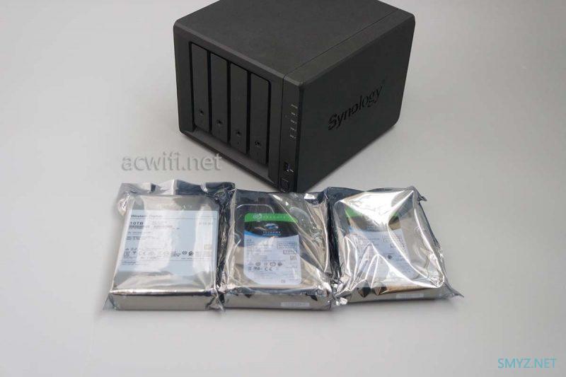 群晖DS418装3块硬盘双重备份，兼做测速设备
