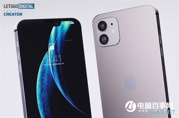 5.4英寸iPhone 12高清渲染图：刘海缩减一半有爱很多