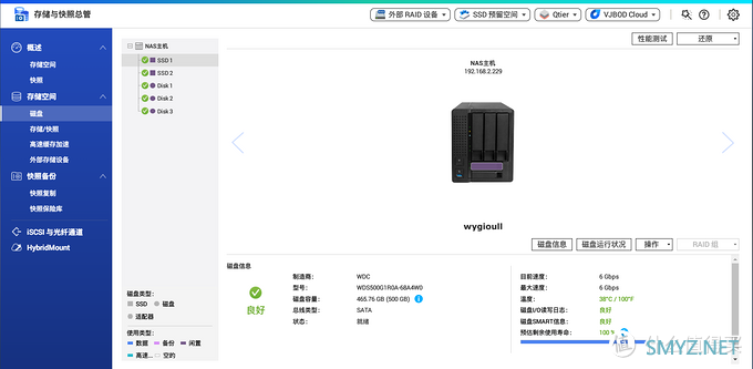 威联通折腾日记 篇一：QNAP TS-532X展示，磁盘设置，局域网共享