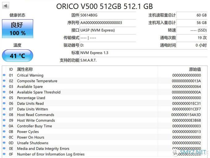勤添印记 篇十三：短小精悍，多快好爽：Orico 迅龙 V500 M.2 NVMe SSD
