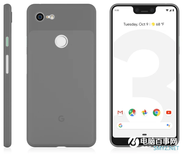 谷歌首款5G手机！Pixel 5 XL首曝：后指纹+刘海屏