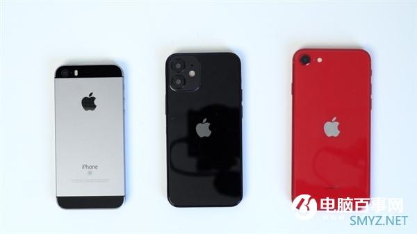 iPhone 12系列机模上手：5.4寸款比新SE袖珍、电源键下有玄机