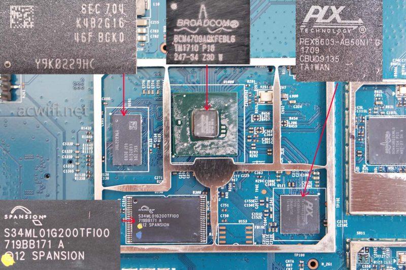 网件R8000拆机，顺便刷了梅林固件但没有无线中继功能