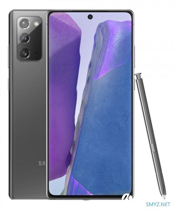四种配色吸睛 三星Galaxy Note 20/Ultra最新高清图曝光