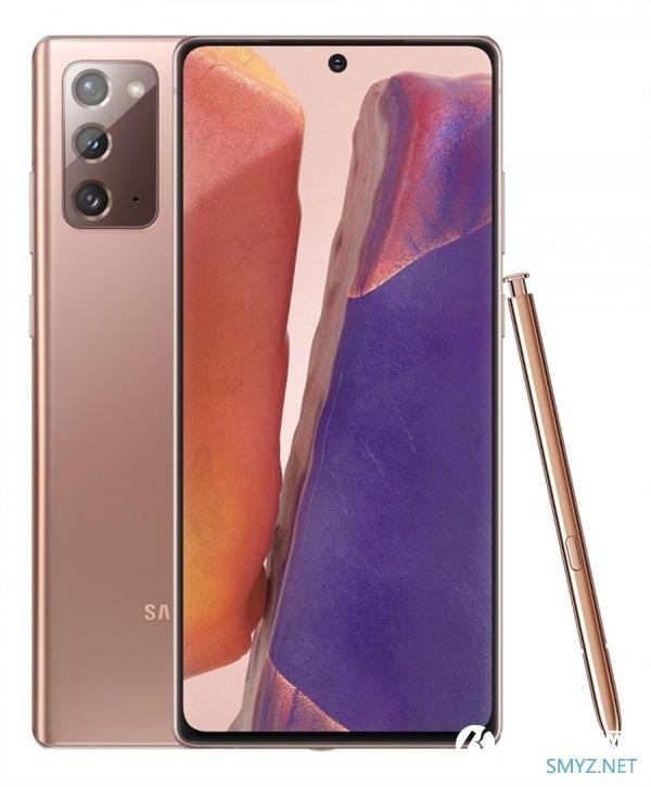 四种配色吸睛 三星Galaxy Note 20/Ultra最新高清图曝光