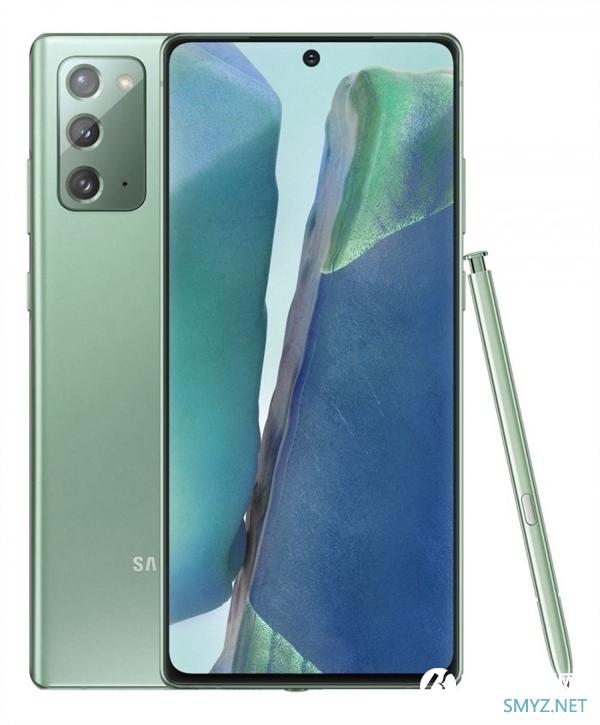 四种配色吸睛 三星Galaxy Note 20/Ultra最新高清图曝光