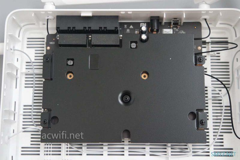 红米AX6拆机，旧款WIFI6无线路由器