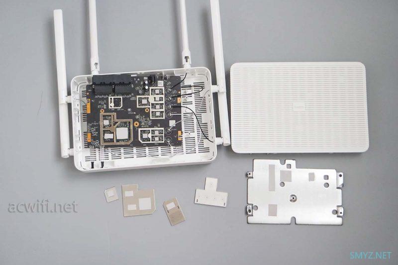 红米AX6拆机，旧款WIFI6无线路由器