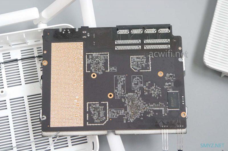 红米AX6拆机，旧款WIFI6无线路由器