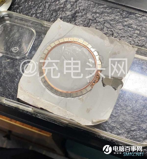 疑似iPhone 12磁吸无线充电器磁铁结构曝光！不影响NFC