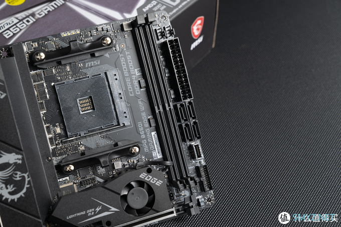 描边怪爱搞机 篇二十七：能否再续 B450I 的辉煌？微星 MPG B550I GAMING EDGE 拆解评测
