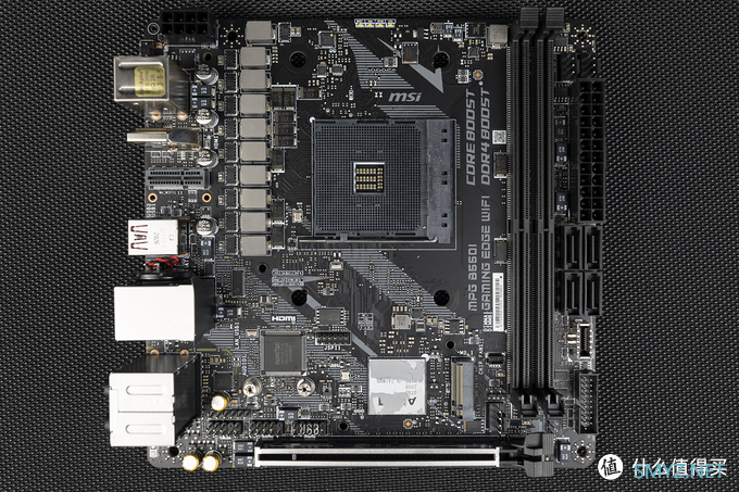 描边怪爱搞机 篇二十七：能否再续 B450I 的辉煌？微星 MPG B550I GAMING EDGE 拆解评测