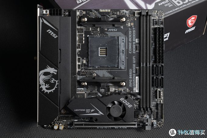 描边怪爱搞机 篇二十七：能否再续 B450I 的辉煌？微星 MPG B550I GAMING EDGE 拆解评测