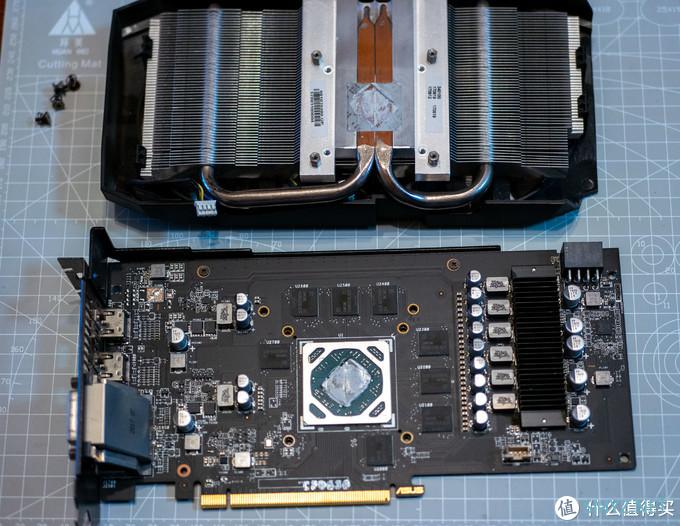 显存焦黄的华硕RX580满血8GB矿卡，拆开换硅脂降温9°C再战三年