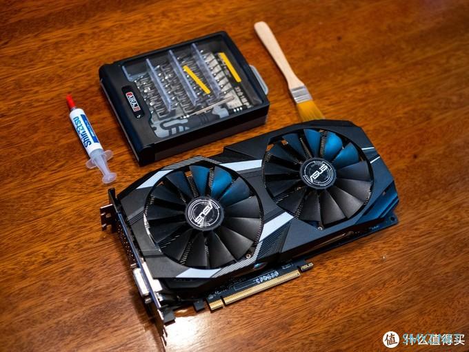 显存焦黄的华硕RX580满血8GB矿卡，拆开换硅脂降温9°C再战三年